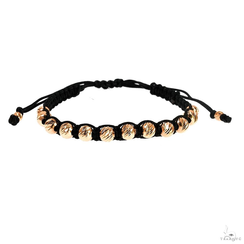 TraxNYC 14K Gold Beads Bracelet 70076