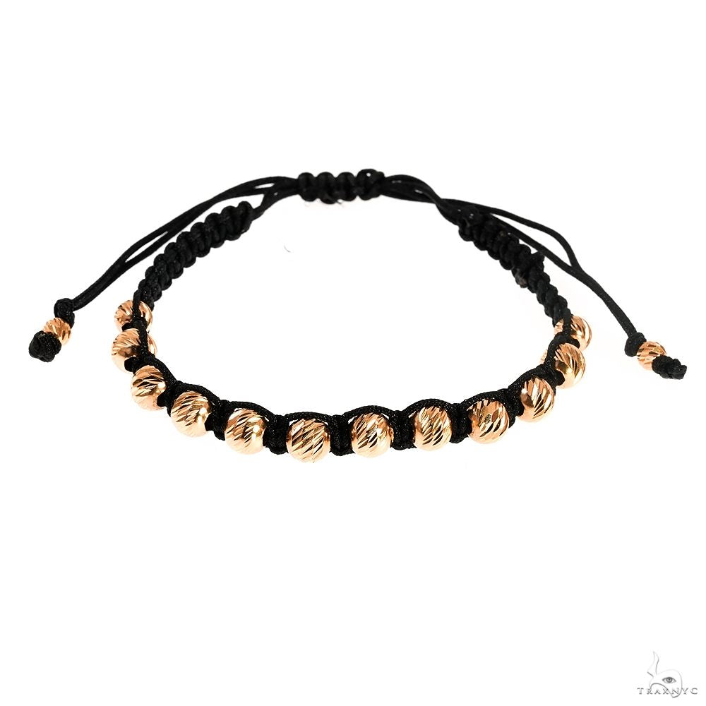 小物 Aram gold beads bracelet the mad shop TraxNYC 14K Gold Beads Bracelet 70076 | TraxNYC
