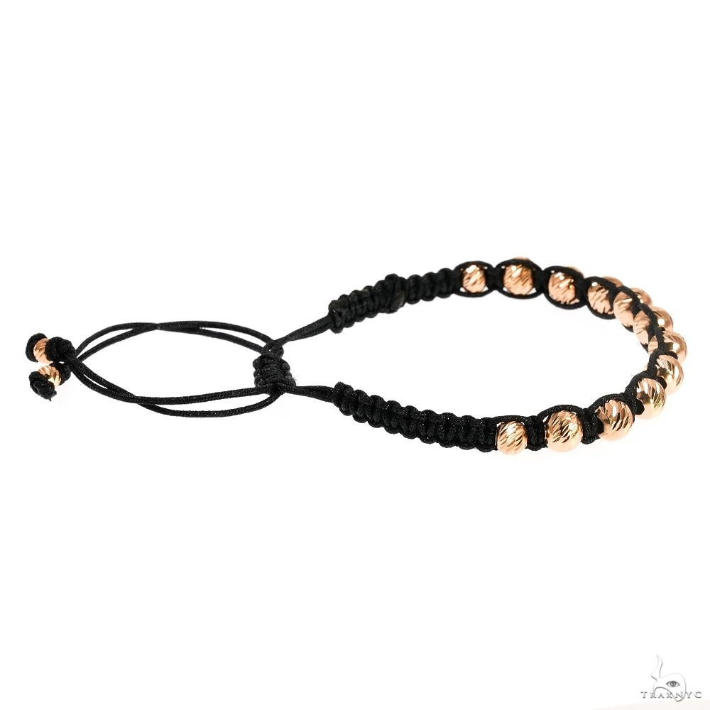 TraxNYC 14K Gold Beads Bracelet 70076 | TraxNYC