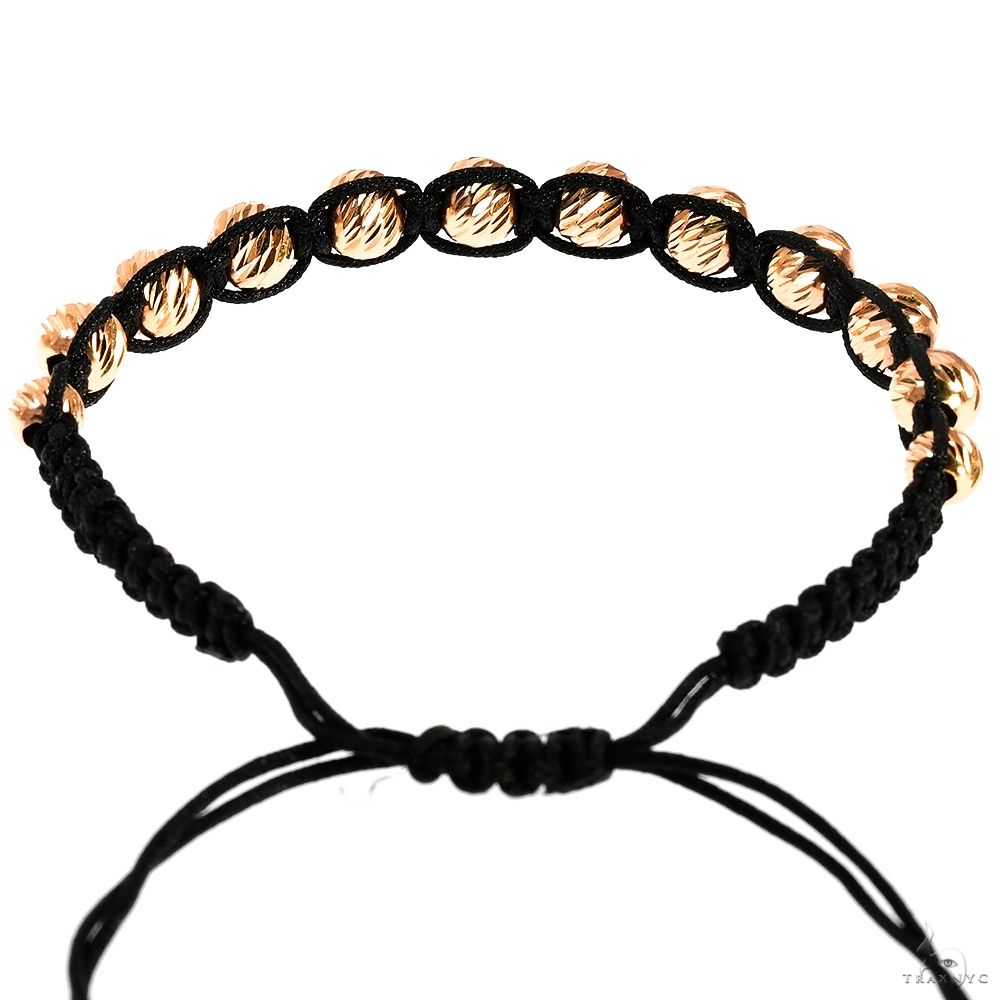 TraxNYC 14K Gold Beads Bracelet 70076