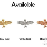 TraxNYC 14K Gold Eagle Pendant 66355 - Image 9