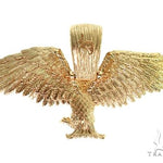 TraxNYC 14K Gold Eagle Pendant 66355 - Image 3