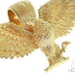 TraxNYC 14K Gold Eagle Pendant 66355 - Image 4