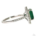 TraxNYC Ballerina Collection Emerald  Ring 70052 - Image 3