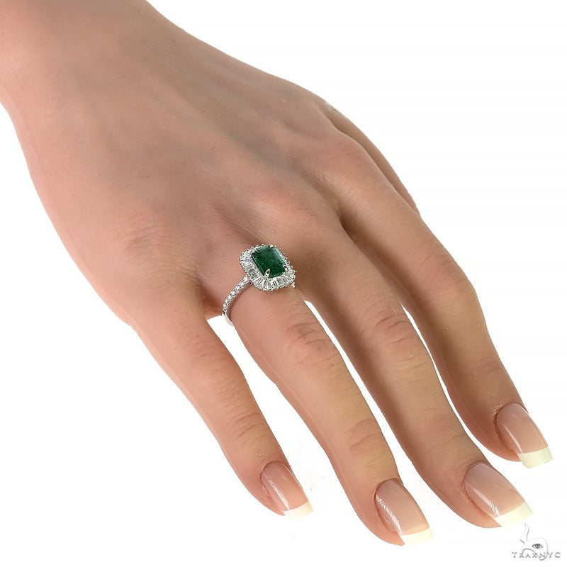 TraxNYC Ballerina Collection Emerald  Ring 70052 - Image 4