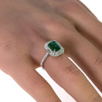 TraxNYC Ballerina Collection Emerald  Ring 70052 - Image 5