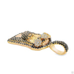 TraxNYC Black Diamond Jesus Head Pendant Mini 70186 - Image 3