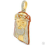 TraxNYC Blazing Glory Jesus Pendant Large 70539 - Image 4