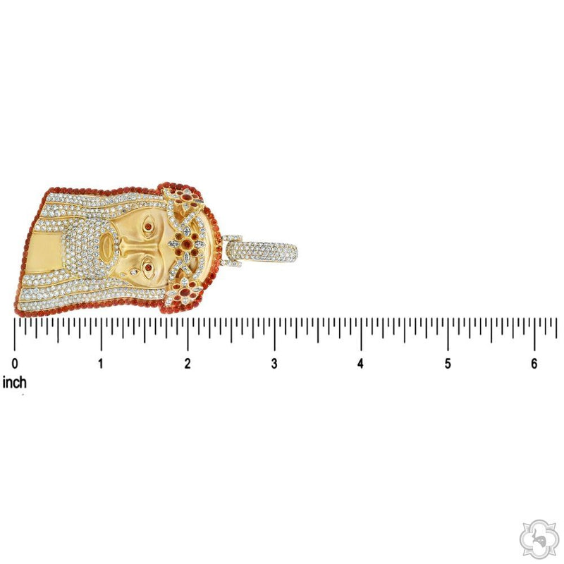 TraxNYC Blazing Glory Jesus Pendant Large 70539 - Image 7