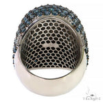 TraxNYC Blue Diamond Ring (Lab) 68543 - Image 4