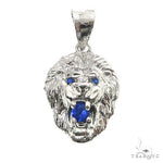 TraxNYC Blue Sapphire Lion Pendant 66831 - Image 1