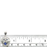 TraxNYC Blue Sapphire Lion Pendant 66831 - Image 5