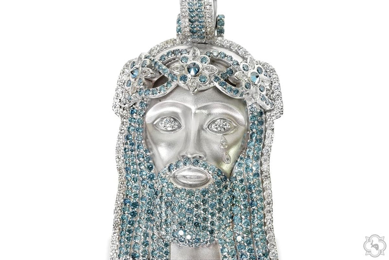 TraxNYC Celestial Mercy Jesus Pendant Large 70541 - Image 3