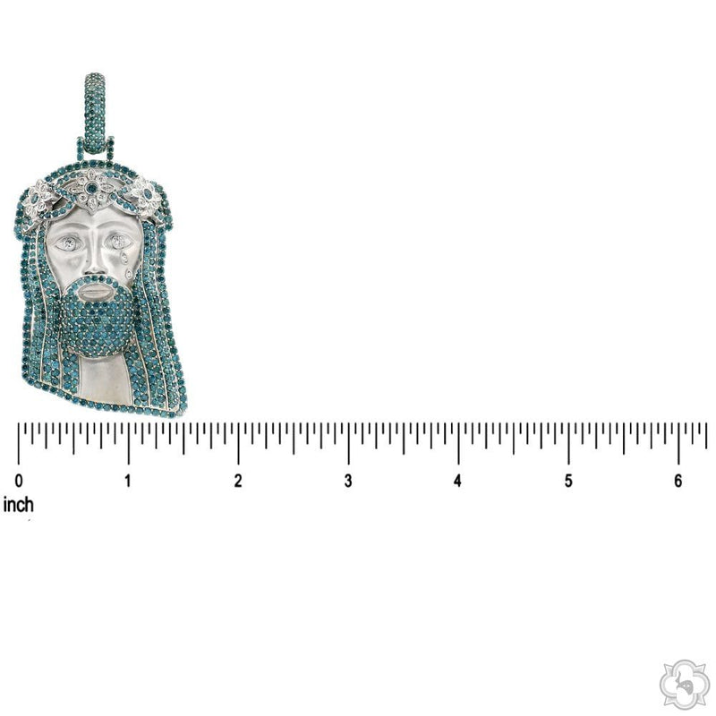 TraxNYC Celestial Mercy Jesus Pendant Large 70540 - Image 6