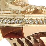 TraxNYC Custom Made Great Sphinx of Giza Diamond Ring 61721 - Image 11