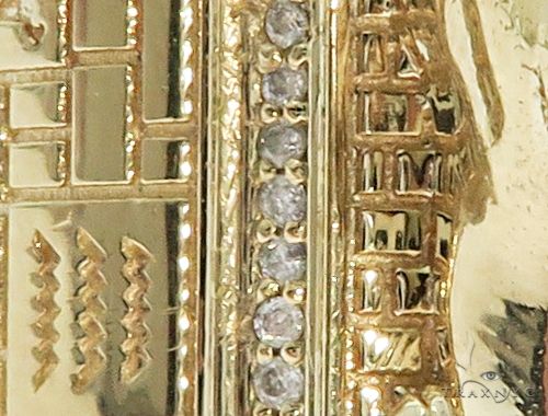 14K Gold TraxNYC Custom Made Great Sphinx of Giza Diamond Ring, photo 10 of 15