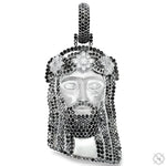 TraxNYC Crowned Jesus Pendant  -Medium 70172 - Image 1