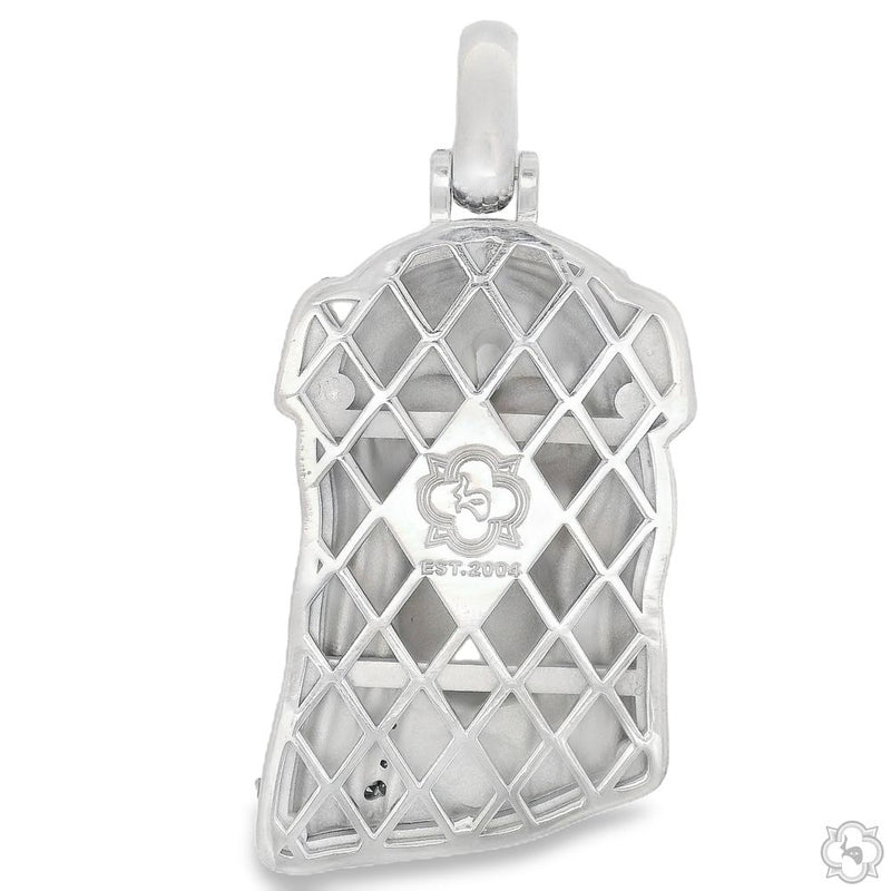 TraxNYC Crowned Jesus Pendant  -Medium 70172 - Image 5