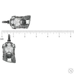 TraxNYC Crowned Jesus Pendant  -Medium 70172 - Image 6