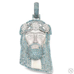 TraxNYC Crowned Jesus Pendant  -Medium 70173 - Image 1