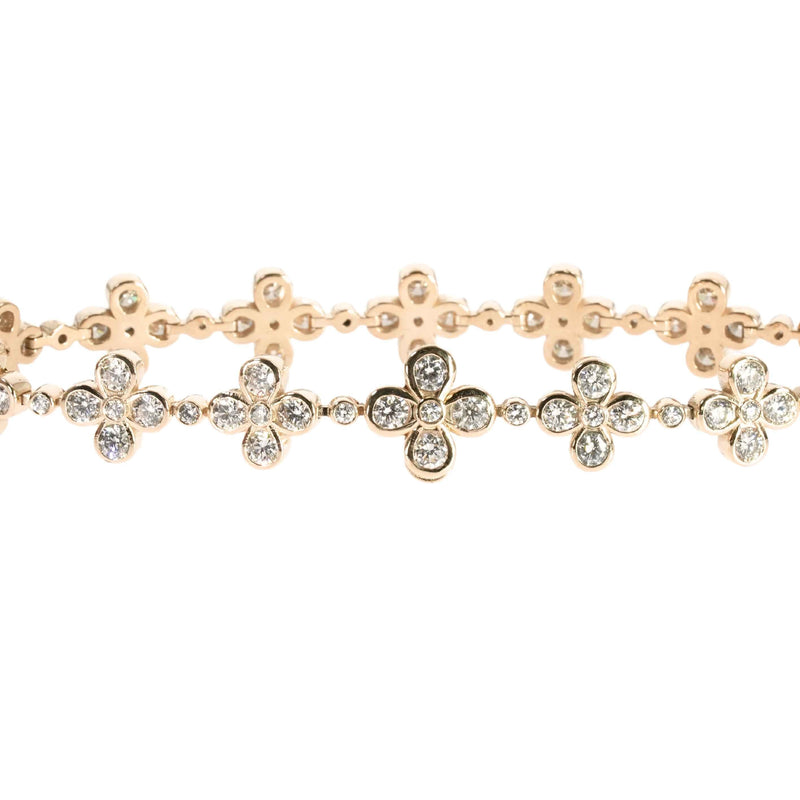 TraxNYC Diamond Petal Bracelet 70216 - Image 2