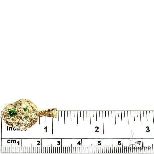 TraxNYC Emerald Lion Pendant 66829 - Image 6