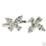 14K Gold TraxNYC Floating Butterfly Lab-Grown Diamond Ring 70218