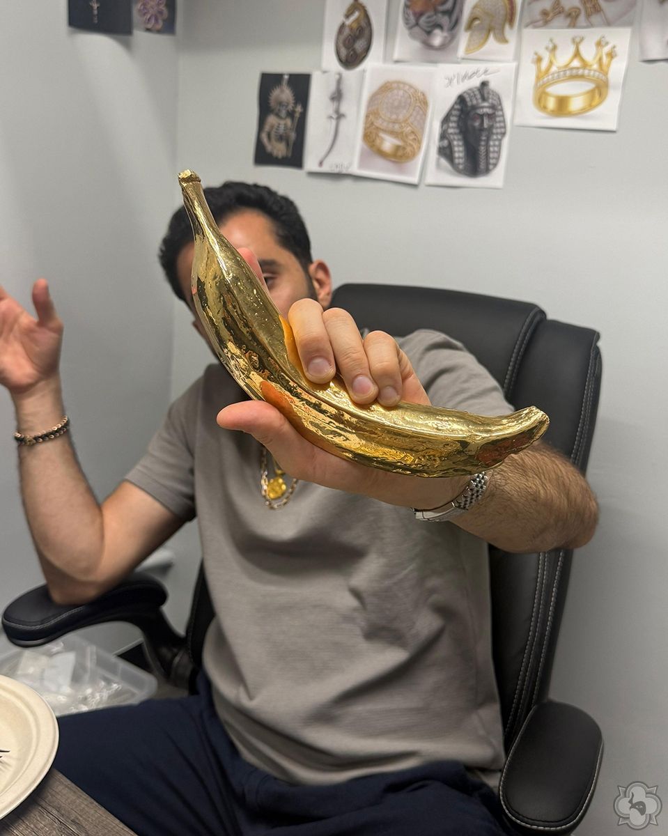 アクセサリー banana TraxNYC Gold Banana 70718