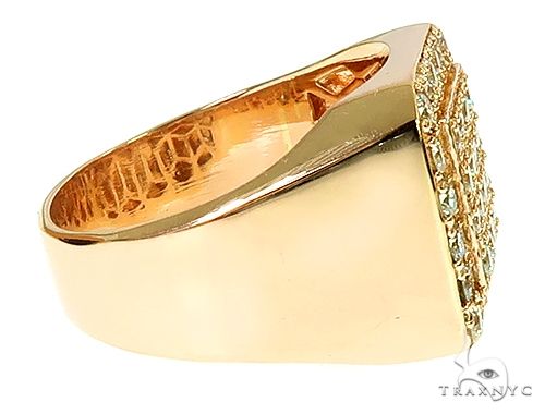 TraxNYC Heavy 10k Gold Ring 10017 - Image 5