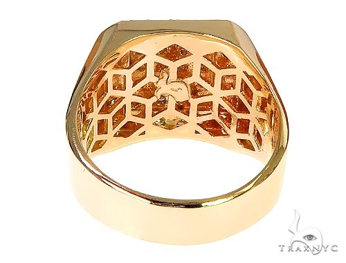 TraxNYC Heavy 10k Gold Ring 10017 - Image 6