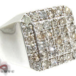 TraxNYC Heavy Silver Diamond Ring 25649 - Image 1