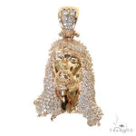 TraxNYC Jesus Head Diamond Pendant 67458 - Image 1