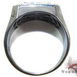 TraxNYC Silver Black Diamond Ring 25650 - Image 5