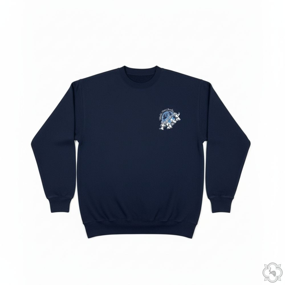 TraxNYC Limited Edition Navy Crew-Neck Sweater 70864