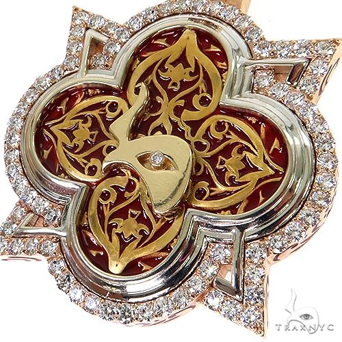 TraxNYC Logo Diamond Pendant 68898 - Image 3