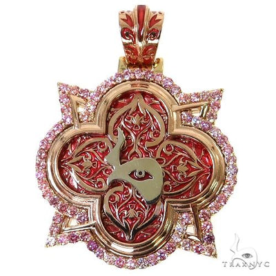 TraxNYC Logo Diamond Pendant 68907 - Image 1