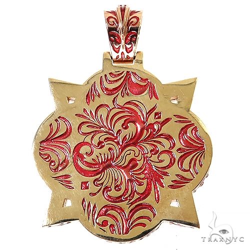 TraxNYC Logo Diamond Pendant 68907 - Image 4