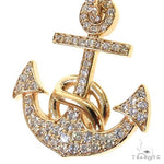 TraxNYC Mini Anchor Diamond Pendant 69027 - Image 3
