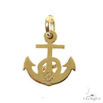 TraxNYC Mini Anchor Diamond Pendant 69027 - Image 4