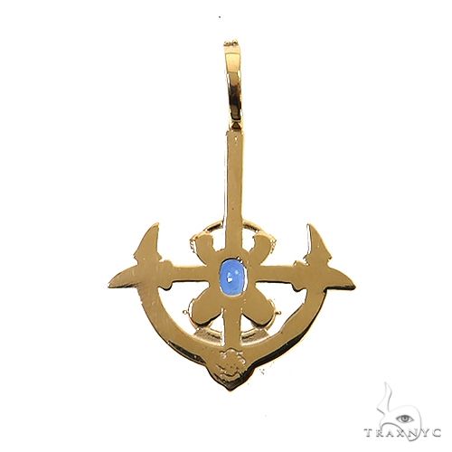 14K Gold TraxNYC Mini Anchor Pendant, photo 4 of 7