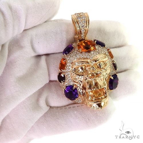 TraxNYC Monkey Head Pendant 69407 - Image 7