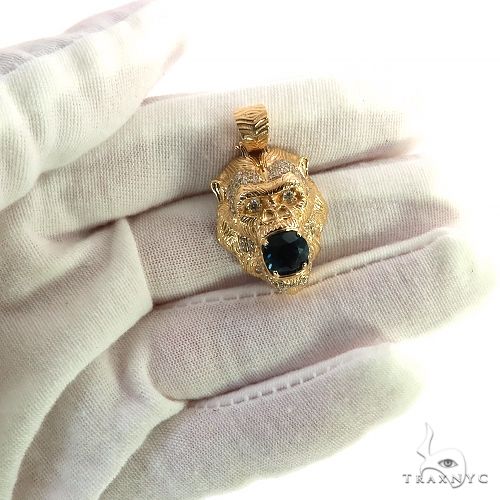 TraxNYC Gorilla Pendant 69021 | TraxNYC