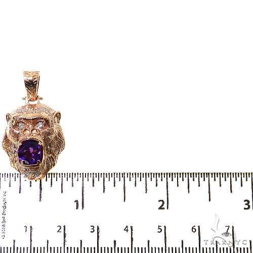 14K Gold TraxNYC Gorilla Pendant, photo 5 of 7