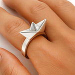 TraxNYC Origami Boat Ring 70537 - Image 4