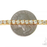 TraxNYC 14K Yellow Gold Diamond Tennis Chain 66007 - Image 6