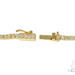 TraxNYC Signature 5 Pointers 14K Yellow Gold Diamond Tennis Chain 66008 - Image 6