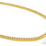 TraxNYC Signature 7 Pointers 14K Yellow Gold Diamond Tennis Chain 66005 - Image 1