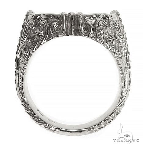 TraxNYC Silver Diamond Ring, photo 5 of 6