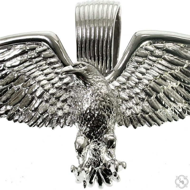 TraxNYC Silver Eagle Pendant, photo 2 of 7