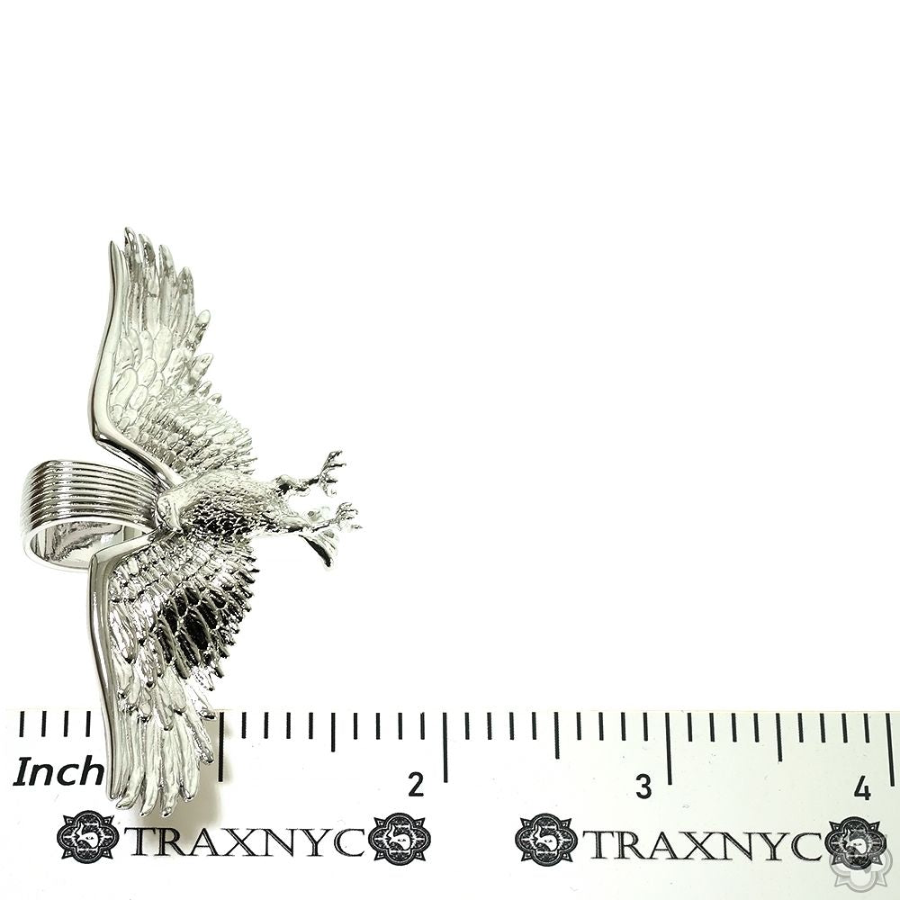 TraxNYC Silver Eagle Pendant 70277 | TraxNYC